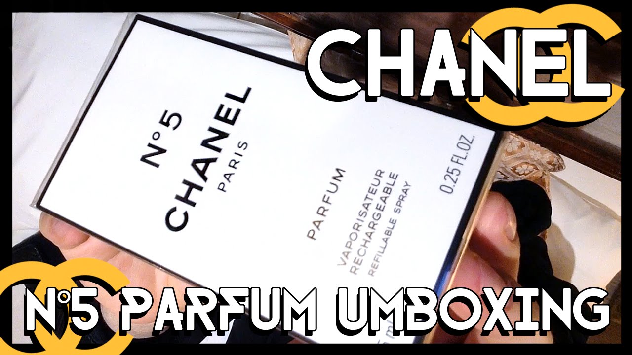 CHANEL N°5 PARFUM unboxing 