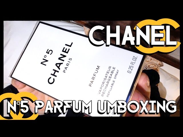 CHANEL N°5 PARFUM unboxing 