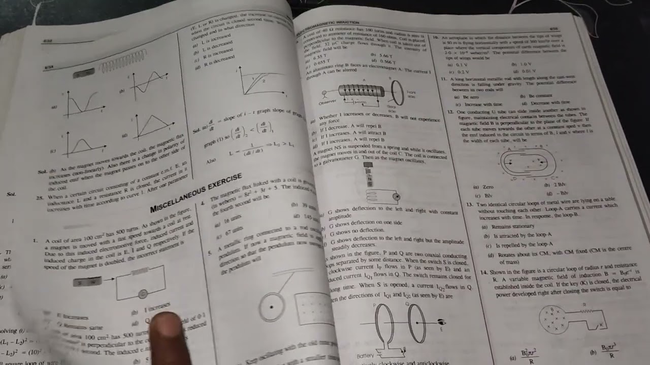 Magnetism and Matter and next 2 lesson of class 12th Physics notes and question Video.....