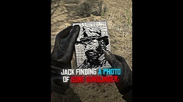 Jack Marston Finds A Photo - #rdr2 #shorts