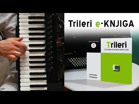 Trileri  e-knjiga za HARMONIKU i KLAVIJATURU