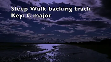 Guitar Backing Track: Sleep Walk [Santo and Johnny]