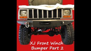 Diy front bumper pt 2 | for a jeep cherokee xj
