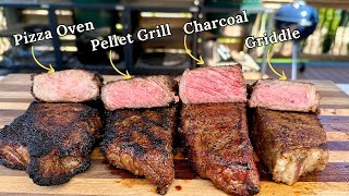 Grill Challenge: Cooking 4 Steaks On 4 Different Grills