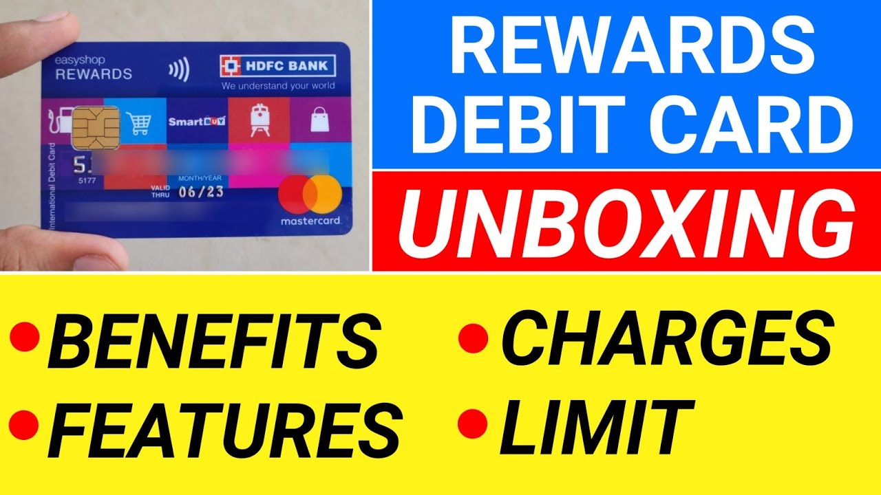 Hdfc Easyshop Rewards Platinum Debit Card Unboxing Hdfc Platinum 