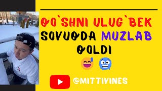 Mittivine | Qo`shni ULUG`BEK sovuqda muzlab qoldi 😅🥶