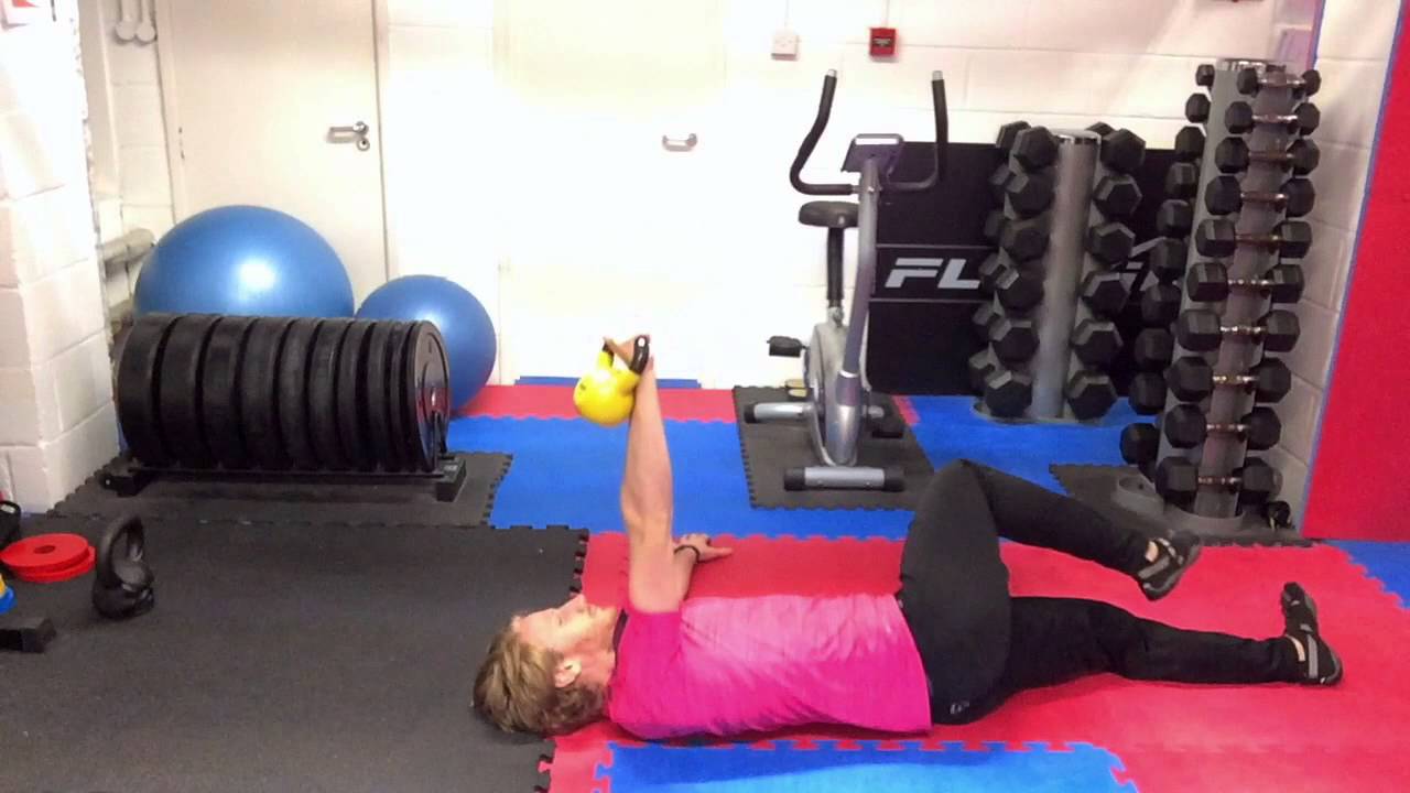 Arm Bar Exercise with One Kettlebell by Joe Bullen Strength