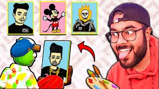 ✏️ DRAW = CROREPATTI 🤑 | Painting Simulator | Hitesh KS