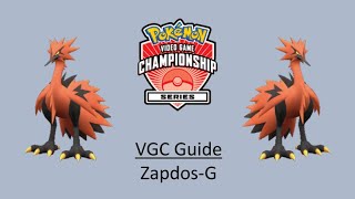 Zapdos-Galar VGC & Singles Competitive Guide 