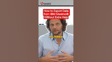 How to Export Data from IBM Maximo®️ Without Extra Help | Quick & Easy Guide