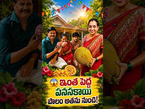😲🔥ఇంత పెద్ద పనసకాయ పొలం అతను నుంచి @vijayalifestylechannel