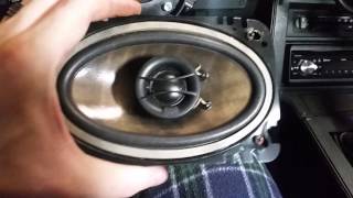 1989 Camaro speaker install