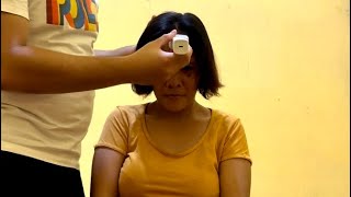 Quick Headshave for Short Hair Lady // Botakin Rambut Pendek Tante (Vol.8)