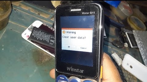 Winstar water s11 reset code, Clear user data winstar, How to factory reset winstar s11, Factory