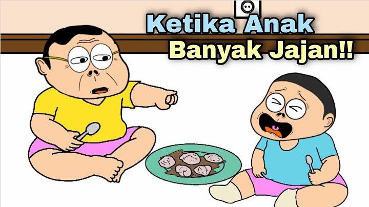 Ketika Anak Banyak Jajan - Animasi Doracimin