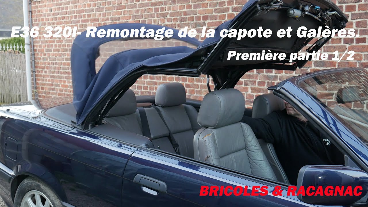  Kit de réparation pour capote de cabriolet BMW avec 2