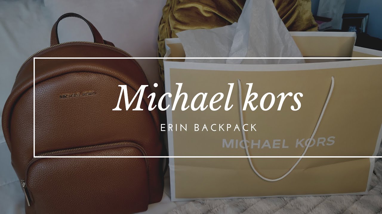 Michael Kors backpack unboxing 