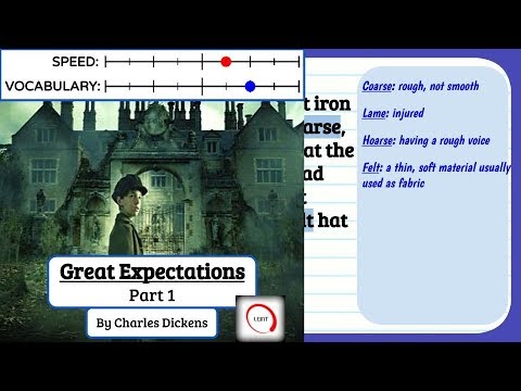Learn English Through Story - Great Expectations, Part 1 With Subtitles, Meanings And Definitions
