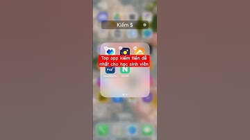 Top app kiếm tiền dễ nhất cho học sinh sinh viên #appkiemtien #thanhtranmmo #kiemtienonline