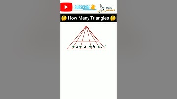 🤔 How Many Triangles?  😎 counting Triangles/ Counting Figures #reasoning #trending #ssc #chsl