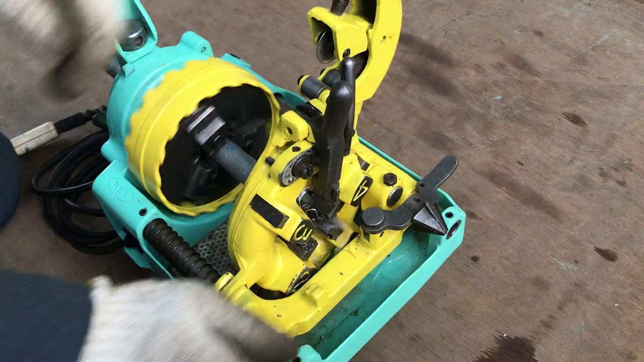 REX/レッキス N20AⅢ しぶろく君 パイプマシン ねじ切り機 ネジ切り機 札幌市 豊平区 平岸 N20AⅢ(生産終了品) – REX / レッキス工業株式会社