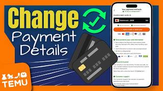 How To Change Payment Details on Temu App | Change Payment Option Temu 📲