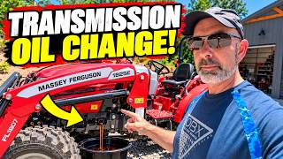 DIY Tractor Maintenance! Changing the Oil in Our Massey Ferguson 1825E
