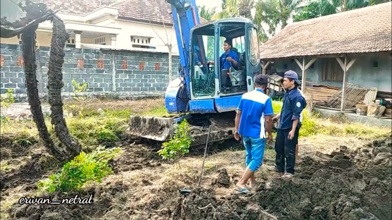 CUMA 4 MENIT PASANG TRACK EXCAVATOR