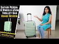 Safari Persia 65cm Medium Check-in Trolley Bag | 8 Wheels Polycarbonate Hard Case Luggage Review.
