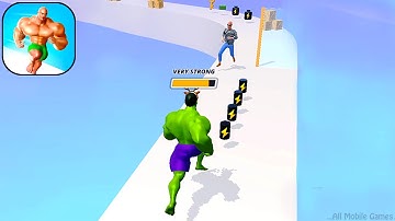 Muscle Rush - Max Level Gameplay Walkthrough Part 16 Android,ios (Level 86-90)