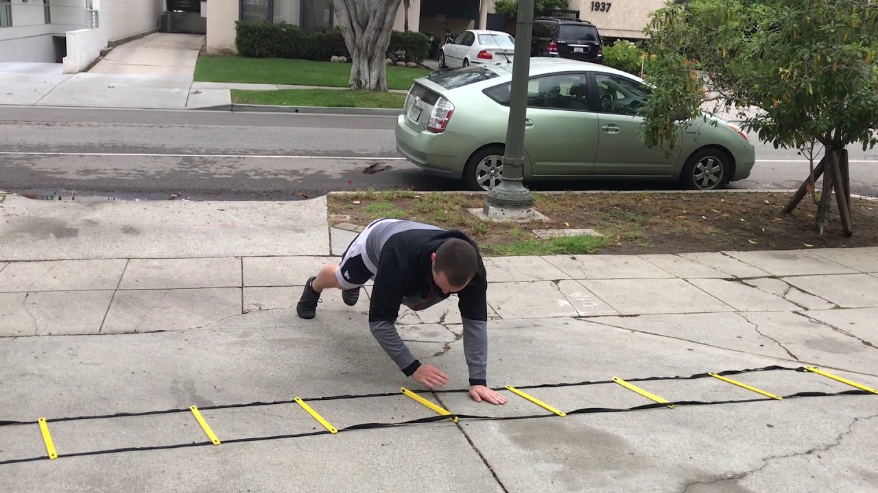 Ladder Drill On Hands In and Out YouTube