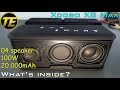 What's inside Xdobo X8 Max 100W Bluetooth Speaker