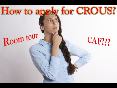 CROUS HOUSING APPLICATION (PARIS) | 20m^2 RESIDENCE BERCY ROOM TOUR | CAF TIPS (LINKS - description)