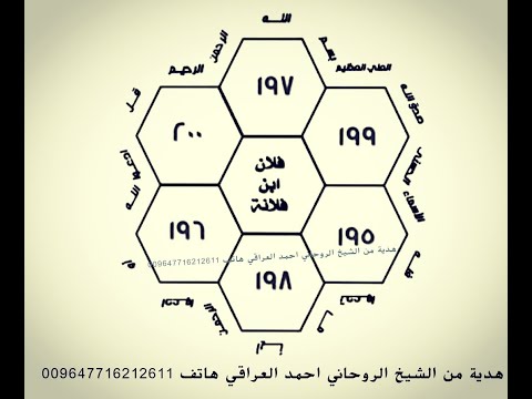 تعويذة لتهدئة احتياجات المرء هي، وسوف تكون، تلبية الاحتياجات، وتسهيل الأمور، وتسهيل السفر، والإجراءات القانونية.