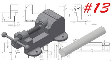 Học inventor cơ bản: Vẽ cái eto bằng inventor - Part 13
