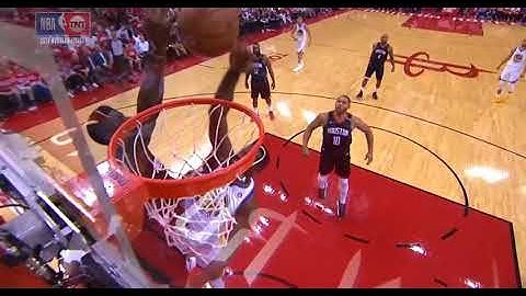 STOPPED Clint Capela BLOCKED Draymond Green and Kevin Durant Game 5 Warriors vs Rockets