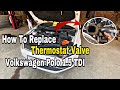 How To Replace Thermostat Valve Volkswagen Polo 1.5 TDI || Auto Tech