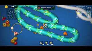 Worms zone.io || zona cacing.io || gameplay@6