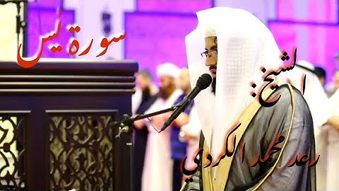 إِن كَانَتْ إِلَّا صَيْحَةً وَاحِدَةً فَإِذَا هُمْ خَامِدُونَ۝سورة يــٰس تلاوة خياليةللشيخ رعدالكردي
