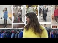 Thrift with me for my winter 2024 pinterest inspo  finding cutesie winter pieces