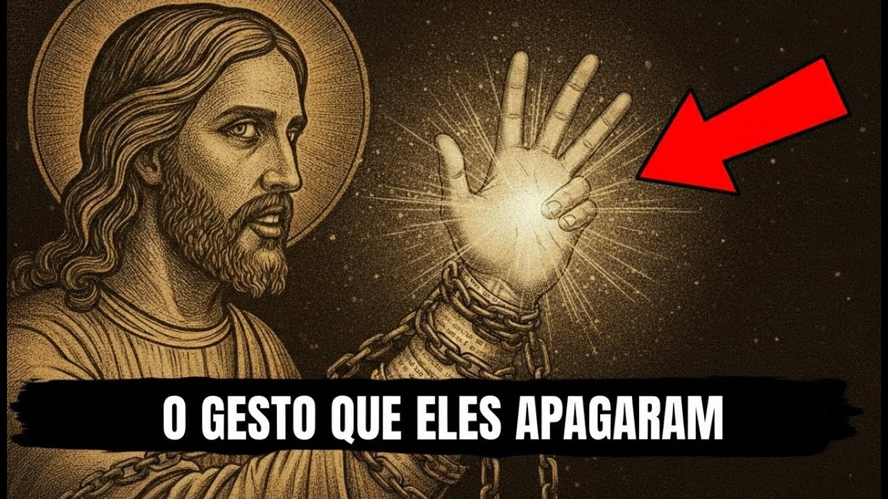 Jesus Ensinou aos Escolhidos o Gesto Proibido da Mão Direita — A Igreja Removeu Isso dos Evangelhos