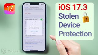 วิธีใช้คุณลักษณะ Stolen Device Protection บน iPhone iOS 17.3 (2024)