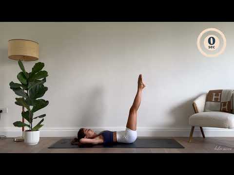 5MIN Pilates Everyday Ab Workout Slim Toned Waist No Equipment LIDIAVMERA