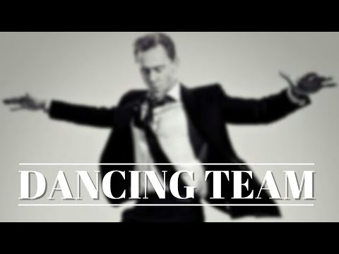 Tom Hiddleston, Chris, Benedict & Robert DJ - DANCING