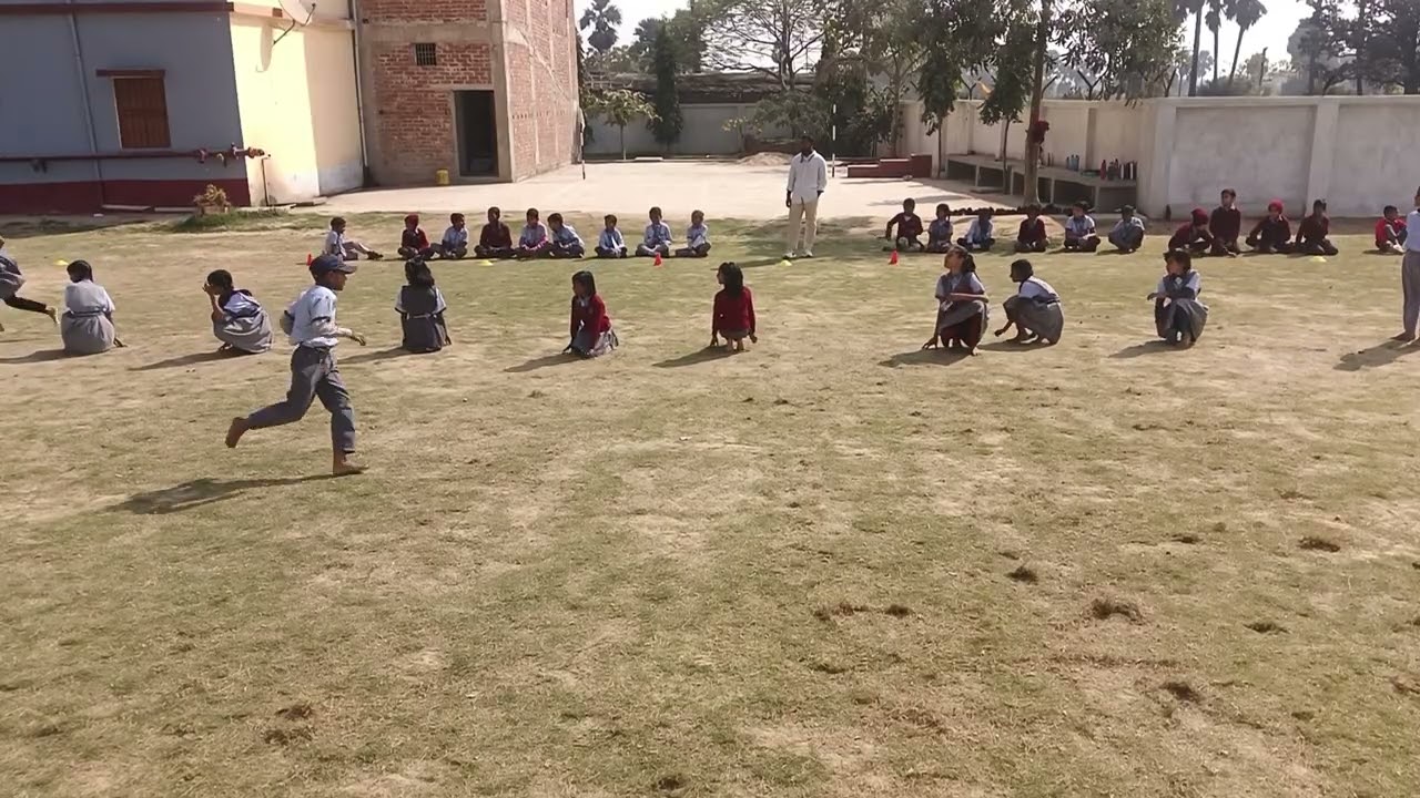 Girl's vs Boy's kho kho match 