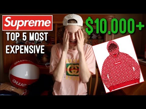 Most Expensive Supreme Items 📈💵 #fyp #foryou #foryoupage