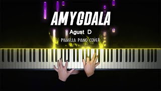 Miniatura del video "Agust D - AMYGDALA | Piano Cover by Pianella Piano"
