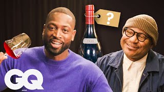 伝説のNBAスター、ドウェイン・ウェイド。ワインの飲み比べに挑戦 | GQ JAPAN