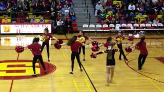 SHS Poms Camp - Vanessa and friends 2/20/16