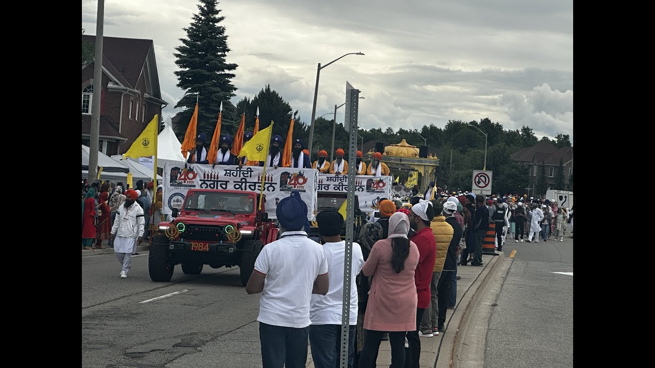 Live Stream Brampton Nagar Kirtan 2024 Toronto Punjabi Live & 5aab